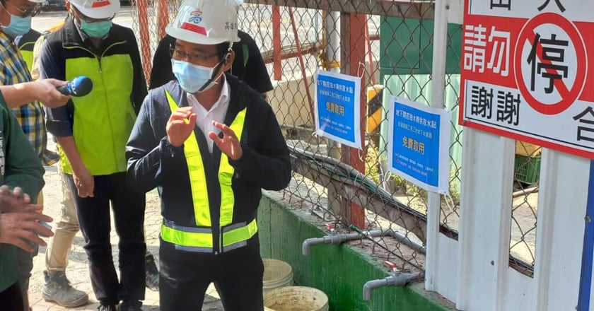 高市建築工地開挖地下水回收利用　設52處免費取水點