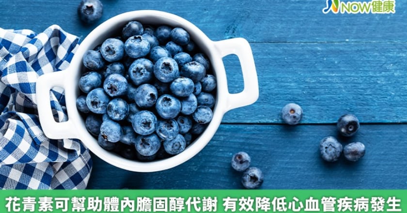 花青素可幫助體內膽固醇代謝 有效降低心血管疾病發生