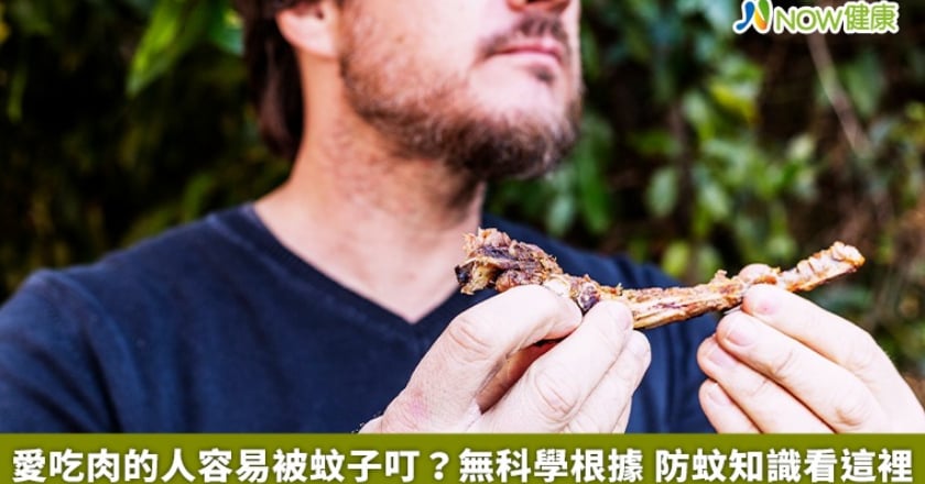 愛吃肉的人容易被蚊子叮？無科學根據 防蚊知識看這裡