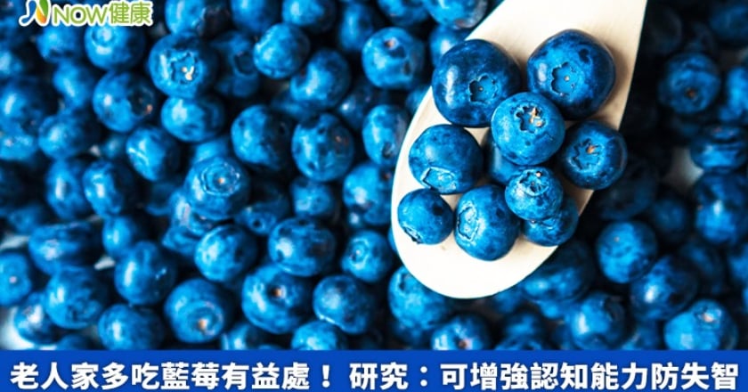 老人家多吃藍莓有益處! 研究:可增強認知能力防失智