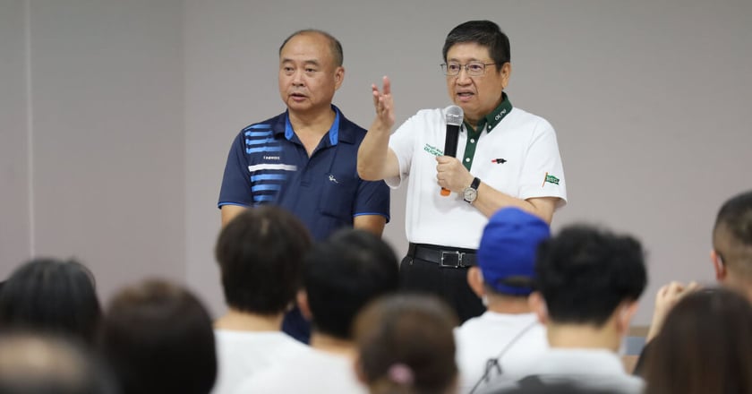 竹北天坑搶險說明未見建商高層 楊文科指誠意不足