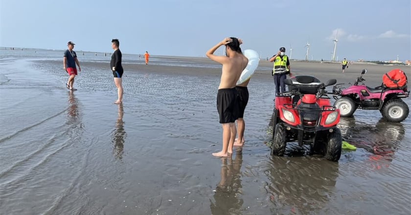 台中少年戲水失聯　700公尺外沙灘尋獲遺體
