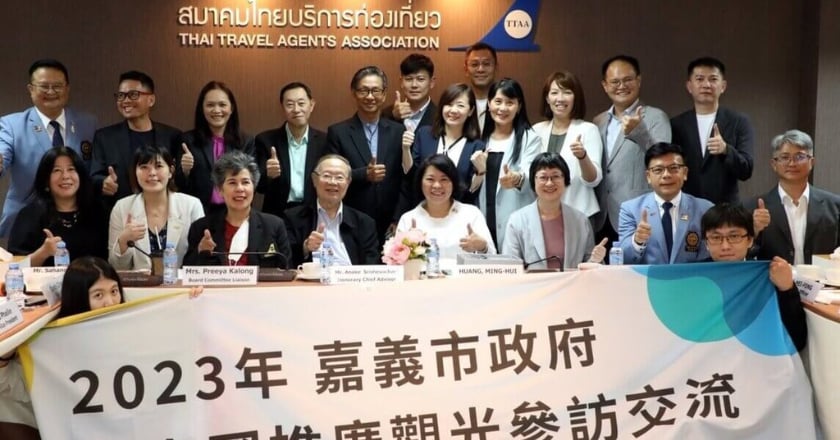 行銷城市觀光 黃敏惠率團到泰國招觀光客