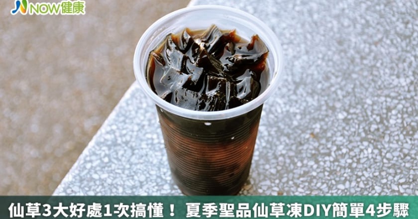 仙草3大好處1次搞懂! 夏季聖品仙草凍DIY簡單4步驟