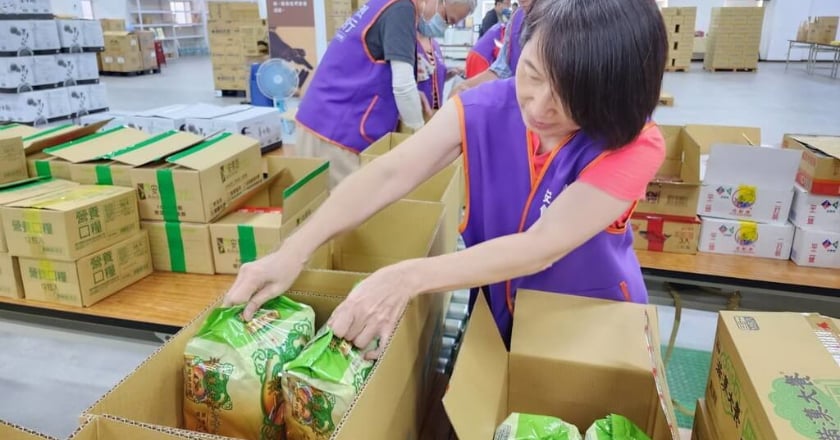 協助南投災區　新北安得烈食物銀行提供400食物箱