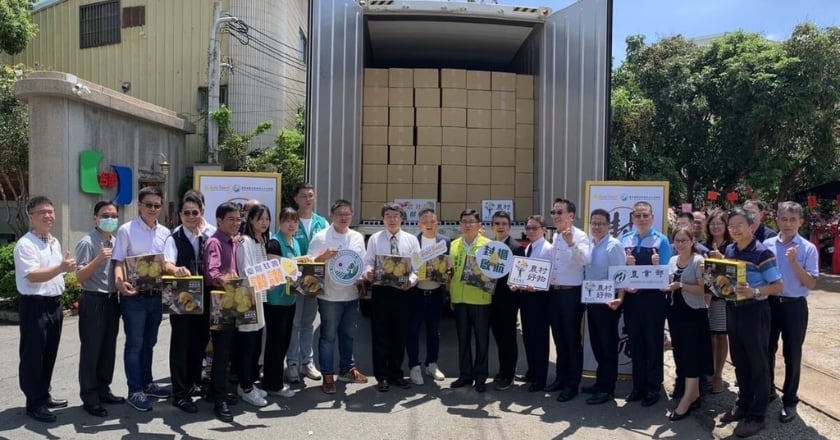 台中冰烤夯薯開拓國際新通路　封櫃啟航外銷日本