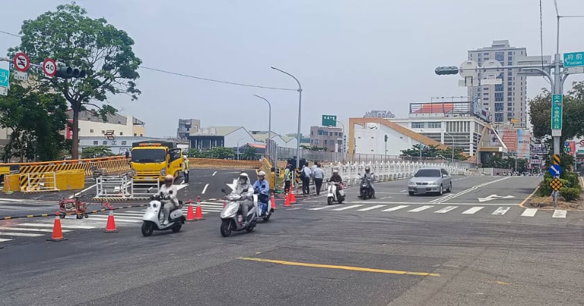 因應台南運河遊船計畫 臨安橋9/2封閉改建