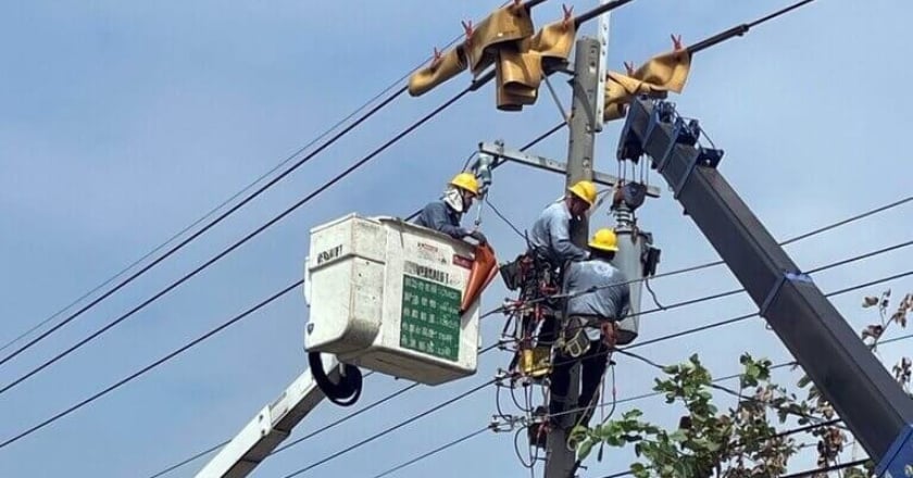 颱風小犬雲林8萬戶停電 張麗善籲電線地下化