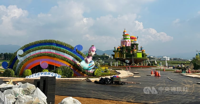 新社花海暨台中花毯節11日登場 公布交管範圍