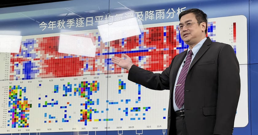 今秋僅4颱創65年紀錄、入冬偏暖雨偏多 聖嬰影響估明夏趨緩