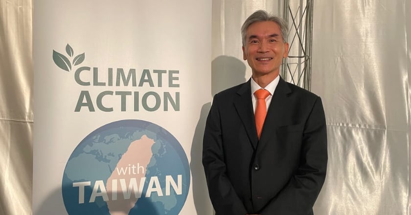 薛富盛率團參與COP28 宣傳我國淨零轉型作為