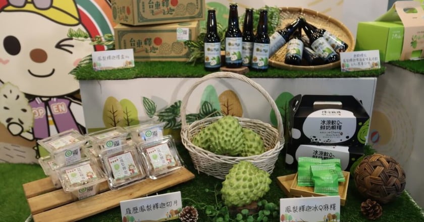 台日鳳梨釋迦牛奶冰將銷美 氣泡飲糕點超商搶市