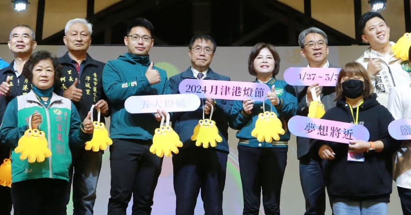 月津港燈節首度引進5G數位虛擬作品 創造新城市記憶