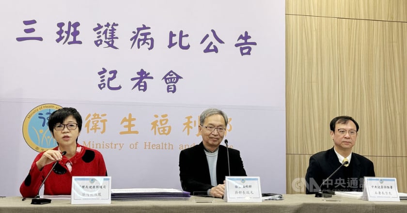 衛福部公布三班護病比標準3月上路 輪夜班最高可領2.1萬獎金