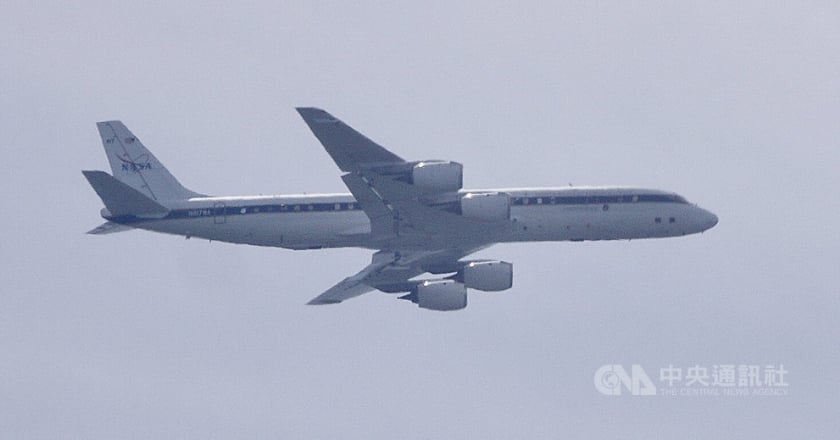 台灣攜手NASA量測空氣品質 2架飛機繞行中南部