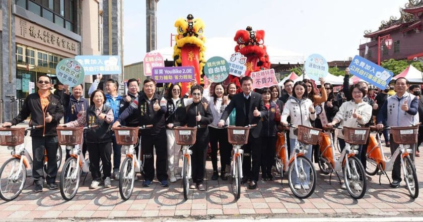 苗栗縣YouBike升級2.0 海線11處站點開通