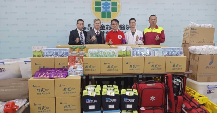 白沙屯媽祖進香童醫院支援 40名醫護輪班隨行
