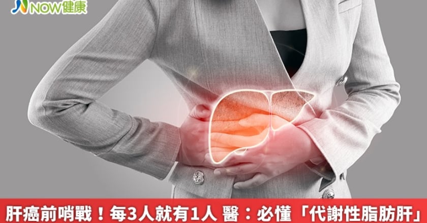 肝癌前哨戰!每3人就有1人 醫:必懂「代謝性脂肪肝」