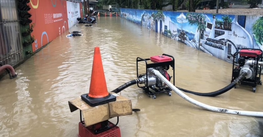新北強降雨積水已退 11件結案、持續監看氣象