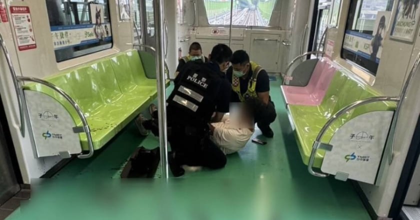 台中捷運持刀傷人案 涉案男將依殺人未遂罪偵辦
