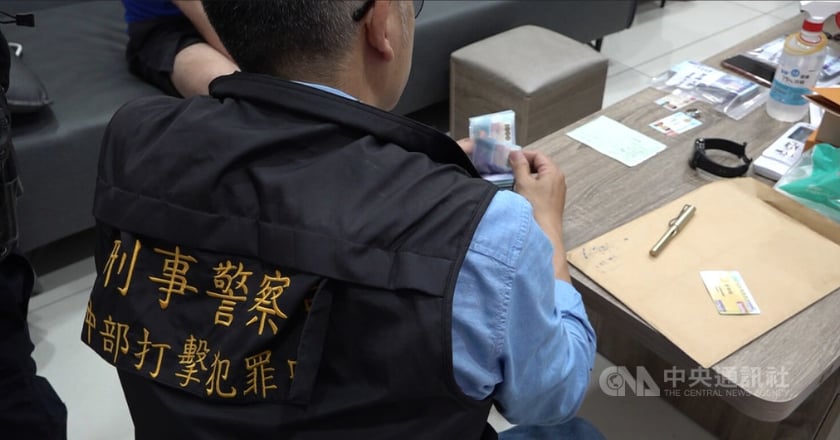 台中假幣商為詐團洗錢逾億元 刑事局逮11人