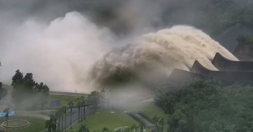 颱風凱米挹注全台水庫逾17.6億噸 5水庫蓄水率100%