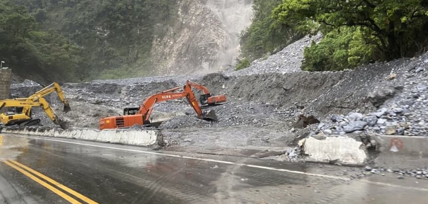 花蓮強降雨 台鐵恢復行駛、秀林鄉和平村9/9停班停課
