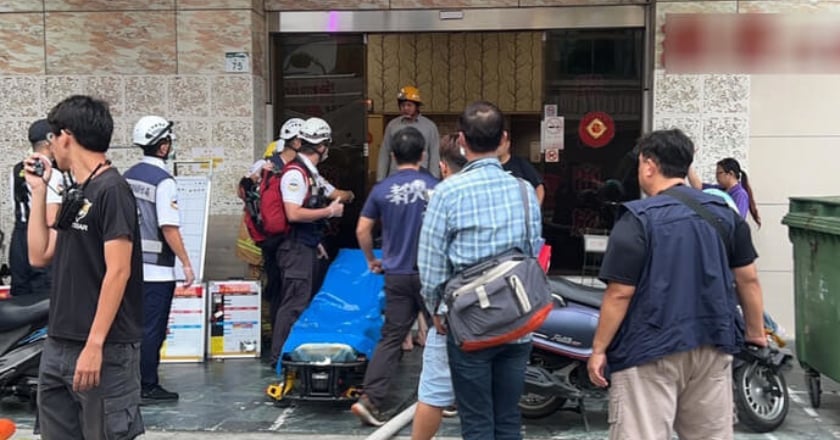 高雄商旅清晨火警釀1死3傷 起火原因待查