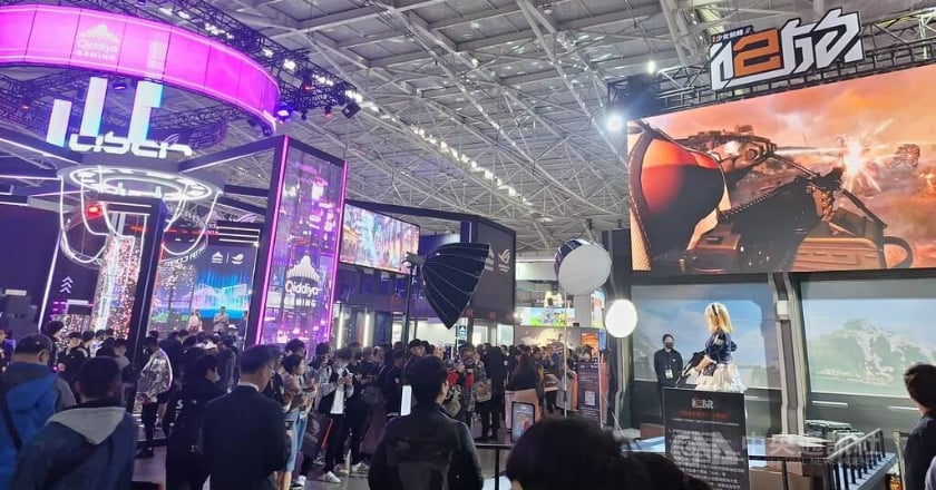 台北國際電玩展南港展覽館登場 展出超過350款遊戲
