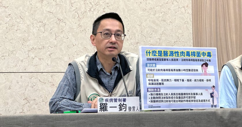 今年首例肉毒桿菌中毒 網購美容針惹禍 40歲女插管進加護