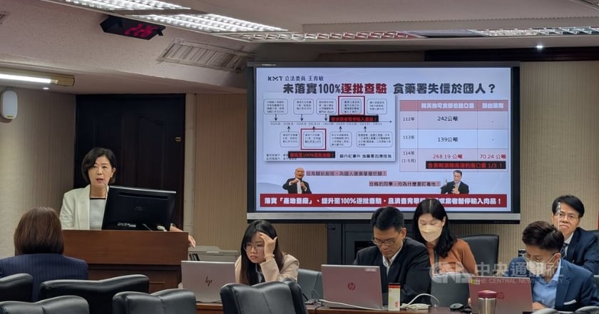 「一萊再萊」受矚 食藥署：邊境抽驗比率提高至五成