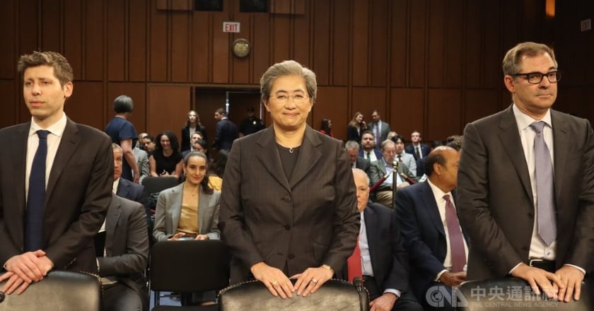 美參院召開AI聽證會 蘇姿丰：台灣助美延緩中方追趕