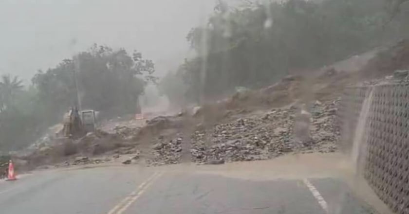 花蓮鐵公路因雨中斷 交長：海空運協助疏運