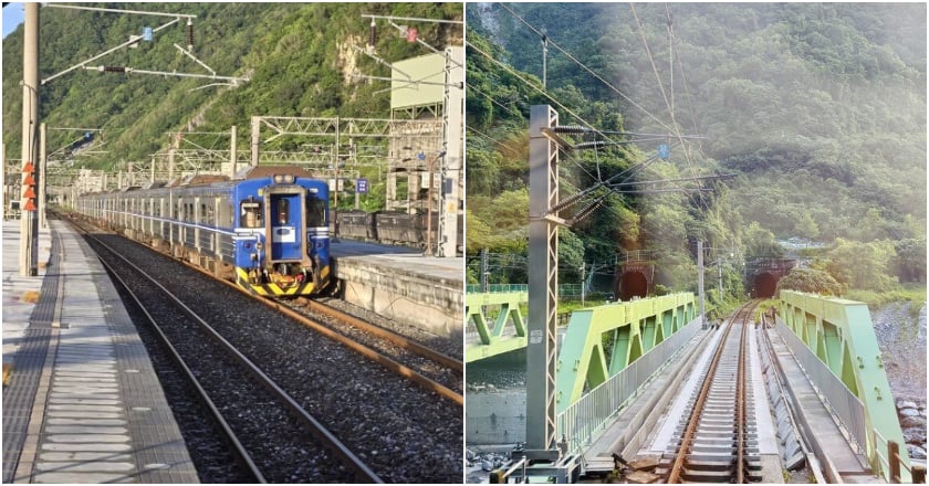 北迴線搶通 台鐵和仁至崇德段恢復單線雙向通車