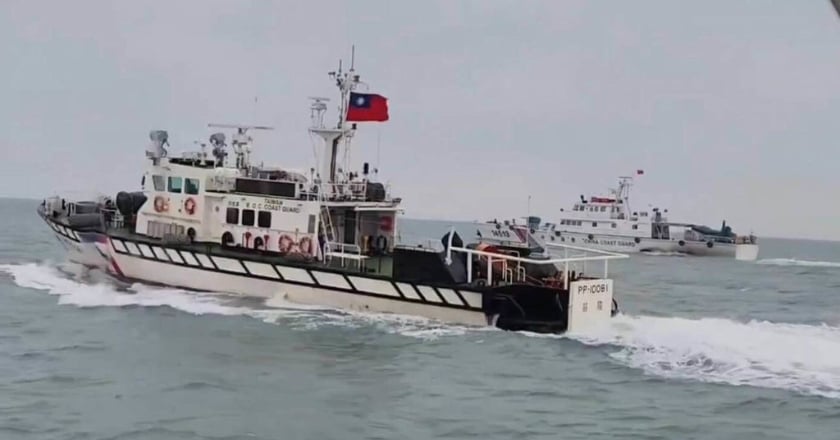 中國海警指在金門附近海域「執法巡查」 海巡署：是常態化騷擾