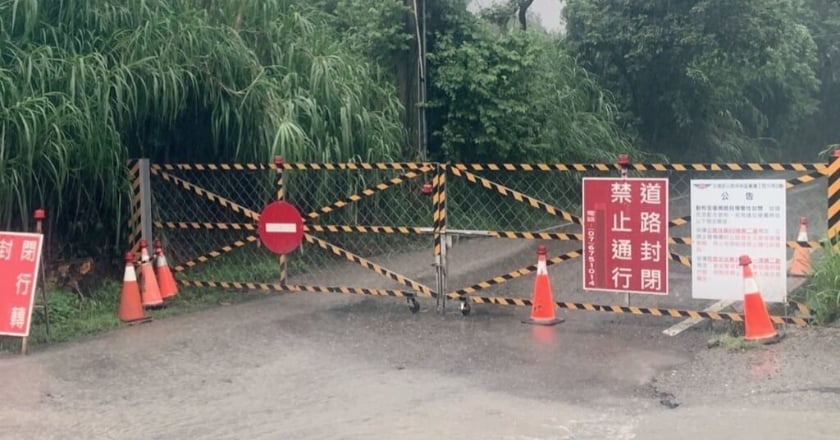 致災性豪雨 南台多條道路預警封閉 尚武朝庸橋全線中斷