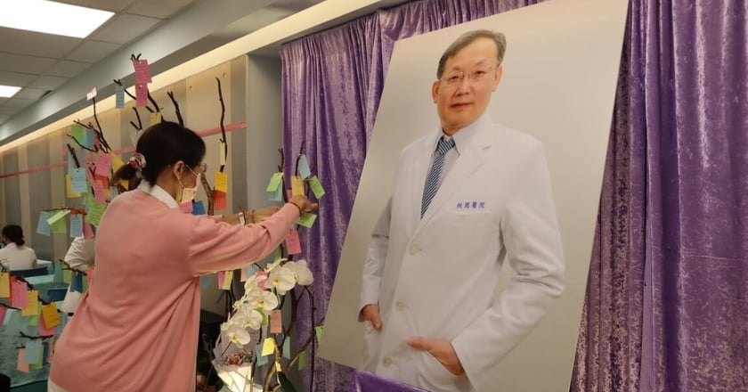 乳癌醫周佳正遭公車撞死 桃醫追思會病患到場致意