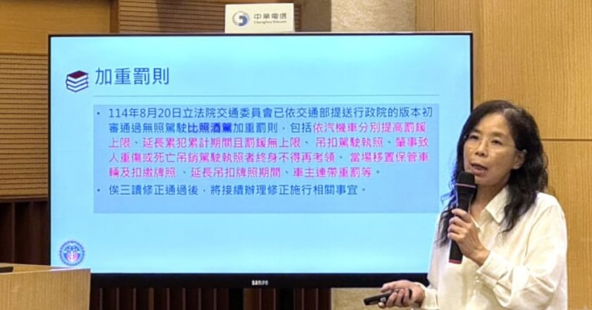 立院初審通過加重無照駕駛罰則 交通部：累犯罰鍰無上限