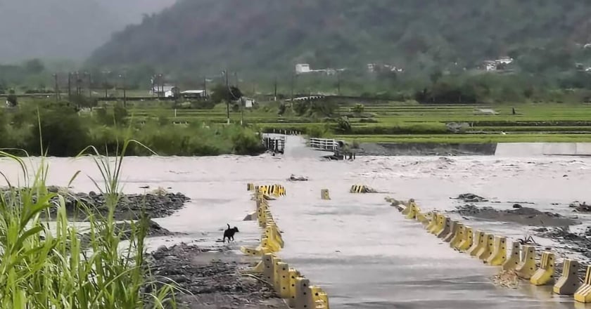 上週才修復通車 花蓮高寮便道、崙天便道又沖毀