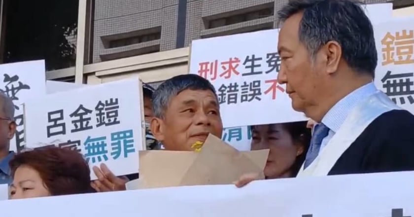 冤獄19年終獲平反 呂金鎧30年前女大生命案再審改判無罪