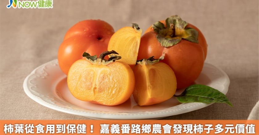 柿葉從食用到保健！ 嘉義番路鄉農會發現柿子多元價值