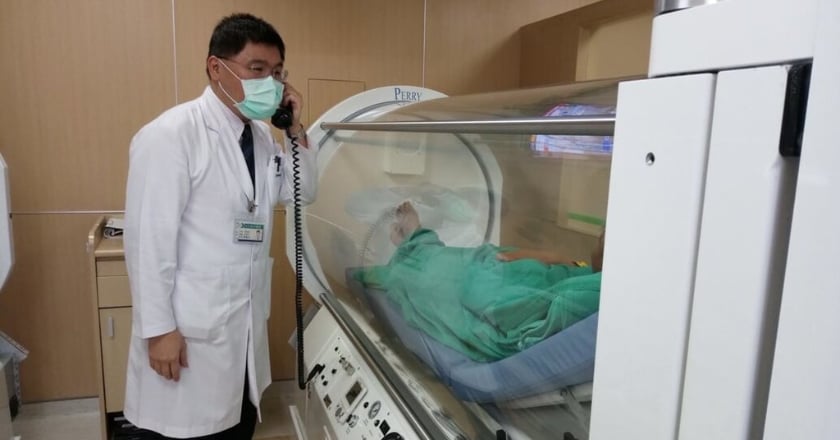 聯大5學生租屋處一氧化碳中毒 高壓氧治療脫險