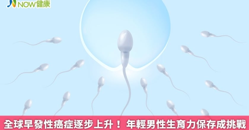全球早發性癌症逐步上升！ 年輕男性生育力保存成挑戰