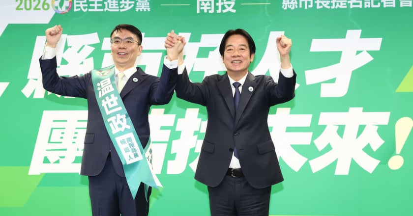 民進黨徵召溫世政參選南投縣長 挑戰許淑華