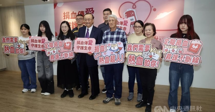 春節9天連假血庫拉警報 全台庫存僅剩5.3天、O型最缺