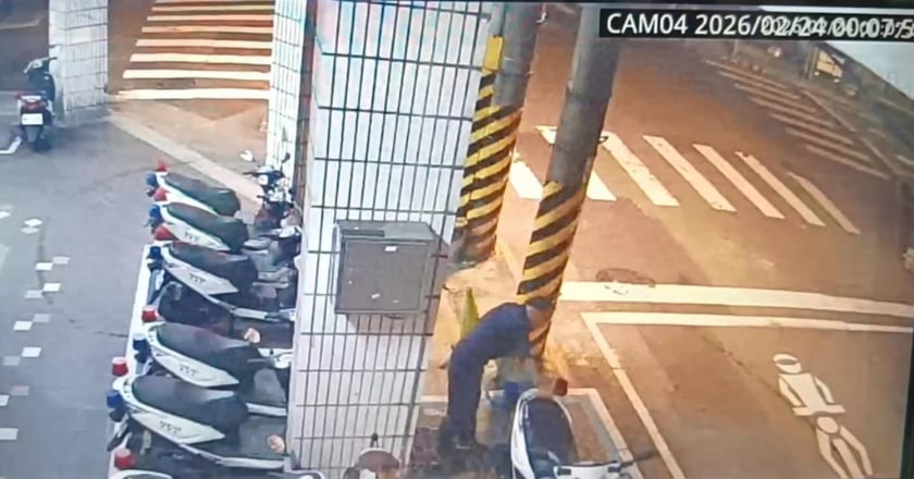 基隆派出所長示範「洗車」惹議 動作不雅遭記申誡