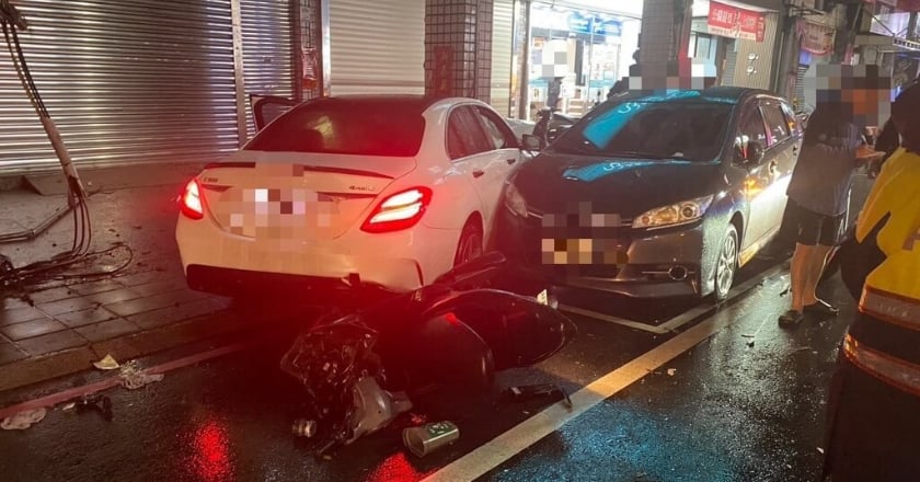 宜蘭連環車禍波及7車釀1死3傷 毒駕男撞死女教師遭送辦
