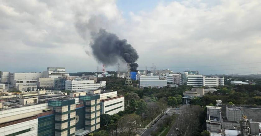 新竹市竹園超高壓變電所起火釀1死 竹檢待命相驗