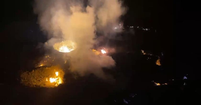 嘉縣墓地滅火時不明物爆炸 3救災人員燒燙傷送醫