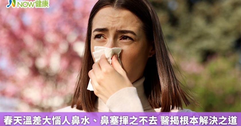 春天溫差大惱人鼻水、鼻塞揮之不去 醫揭根本解決之道
